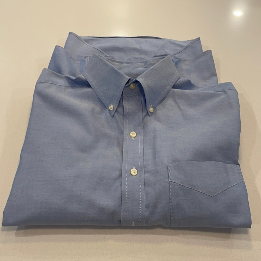 Club Room Button Collar Oxford Shirt 16 34/35